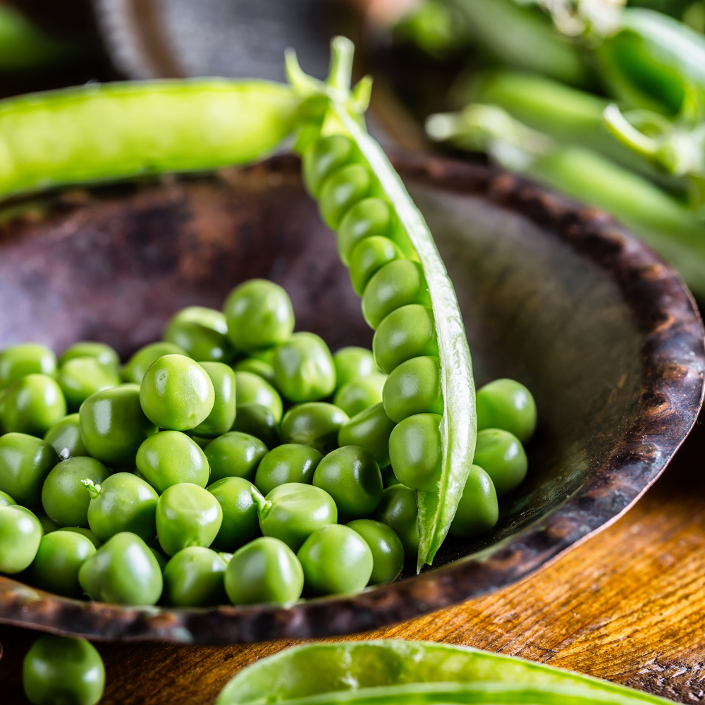 organic peas benefits- green peas